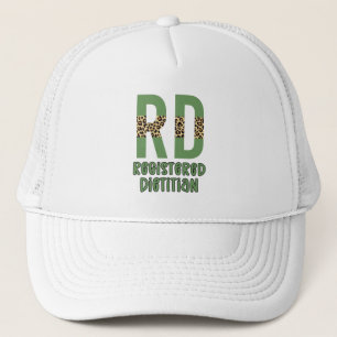 Registrerade Dietitian Cheetah skriver ut RD Gifts Keps