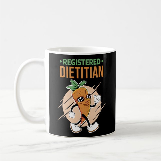 Registrerade dietitiska nitritionister kaffemugg (Vänster)