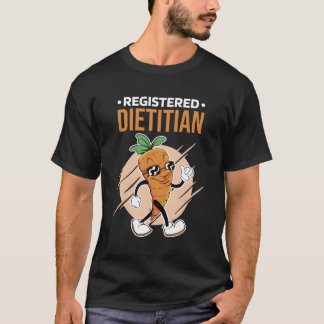 Registrerade dietitiska nitritionister t shirt