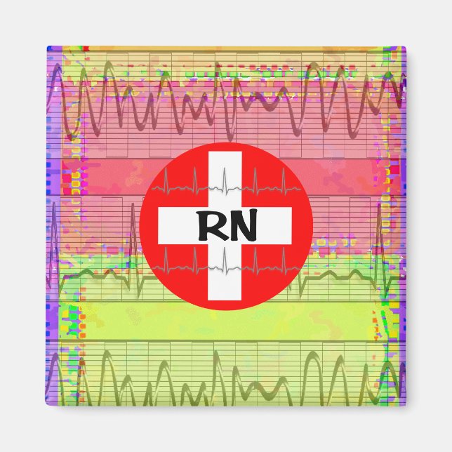 Registrerade sjuksköterskor magnet (Framsidan)