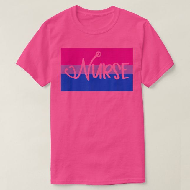 Registrerat sjukförsäkringsvärde Gay Biseual Pride T Shirt (Design framsida)
