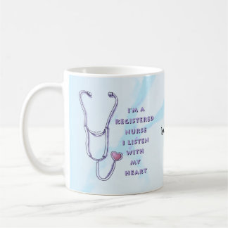 Registrerat sjukhjärt kaffemugg