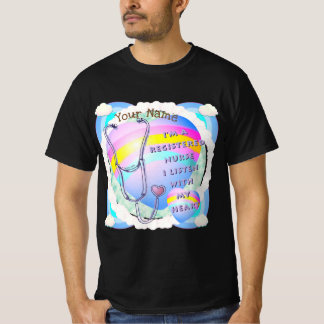 Registrerat sjukhjärt t shirt