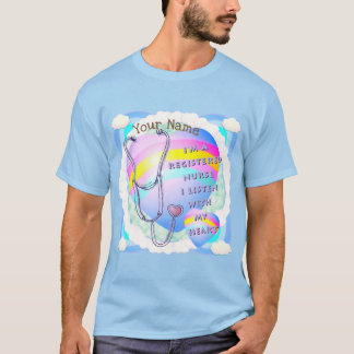 Registrerat sjukhjärt t shirt