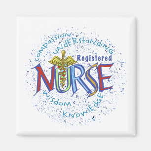 Registrerat sjuksköterska Motto Magnet