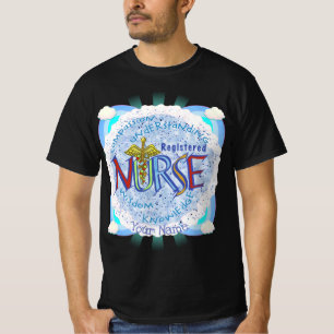 Registrerat sjuksköterska Motto T Shirt