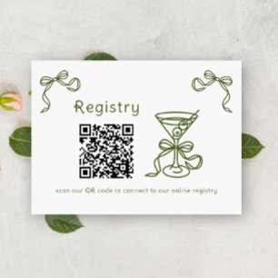 Registrering av möhippa för Martini QR-kod Tilläggskort