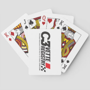 Registrering för C3 som Vette leker kort Casinokort
