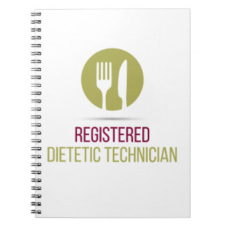 RegistreringsDietetic teknikerspiralanteckningsbok Anteckningsbok