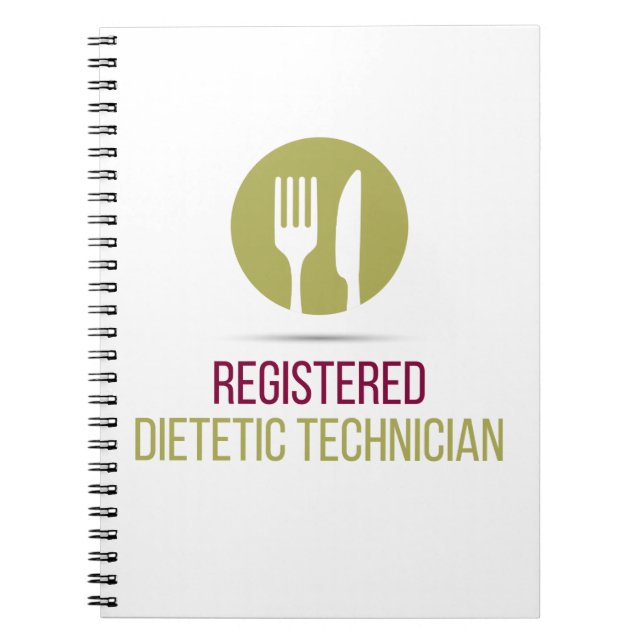 RegistreringsDietetic teknikerspiralanteckningsbok Anteckningsbok (Framsidan)