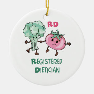 Registreringsdietist Julgransprydnad Keramik
