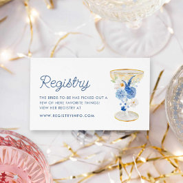 Registreringsenheten för Blue Petals och Prosecco  Tilläggskort