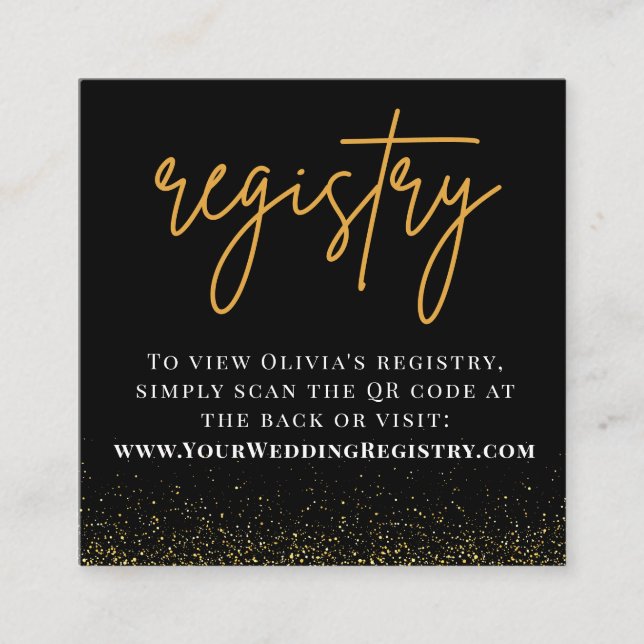 Registreringsenheten för QR-koden för Romantic Bla Tilläggskort (Framsida)