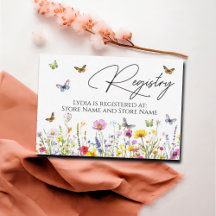 Registreringskort för Möhippan Wildblommor