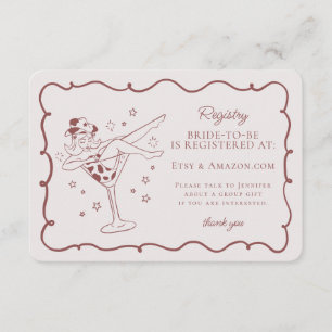 Registreringsnummer för burgundy Cocktails och Cow Tilläggskort