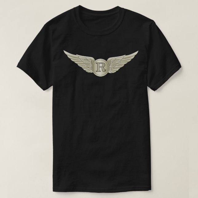 Registreringsskylt för flygobservation t shirt (Design framsida)