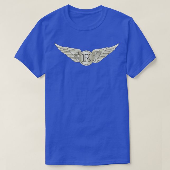 Registreringsskylt för flygobservation t shirt (Design framsida)