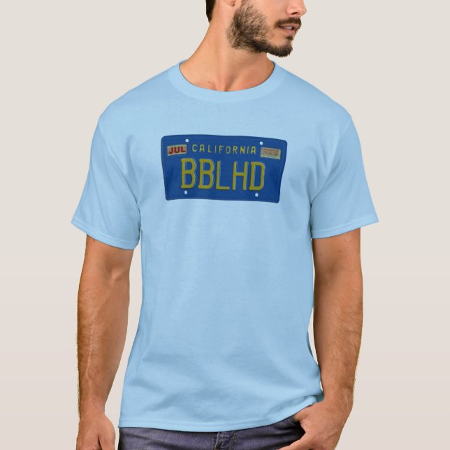 Registreringsskylt Tee (Framsida)