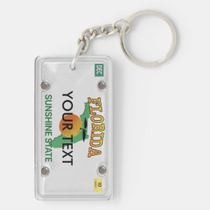 registreringsskyltFlorida keychain