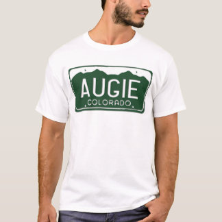 RegistreringsskyltT-tröja för AUGIE Colorado T-shirt