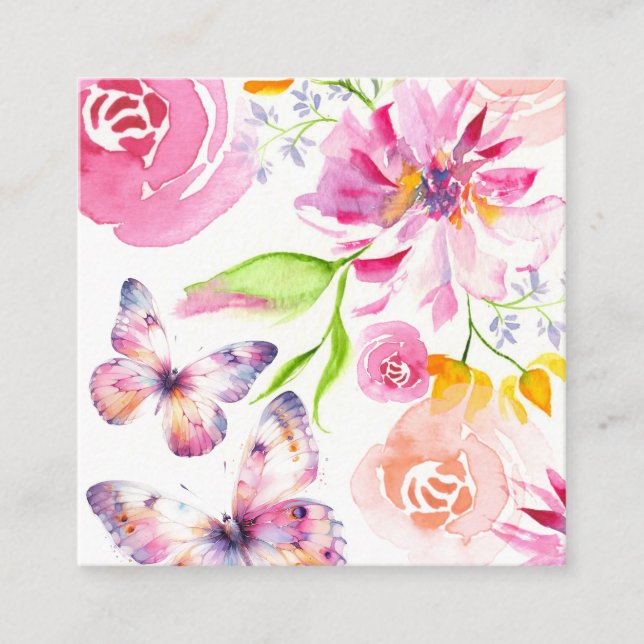 Registret Butterflies och Lullabies Tilläggskort (Framsida)