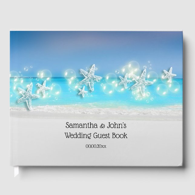 Registret över tropiska vatten-strandblått gästböcker (Framsida)