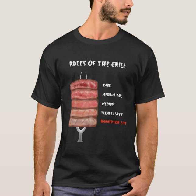 Regler av grillgåvor t shirt (Framsida)