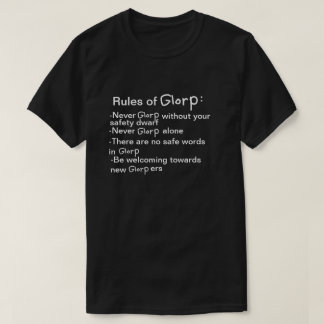 Regler i Glorp T Shirt