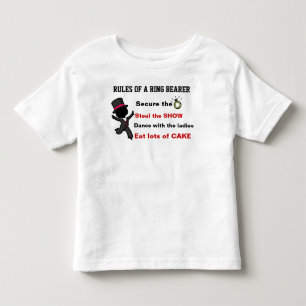 Regler i Ring Bearer T-Shirt