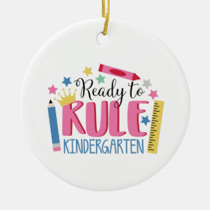 Regler Kindergarten Julgransprydnad Keramik