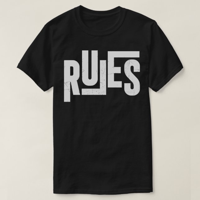 Regler Old school Hiphop 1 T Shirt (Design framsida)