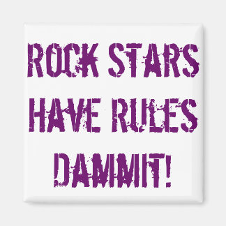 Regler Rockstjärna Magnet