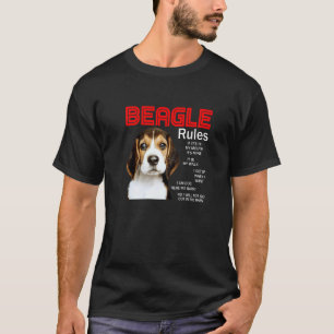 Regler till ägare av en Beagle Hund 1 T Shirt