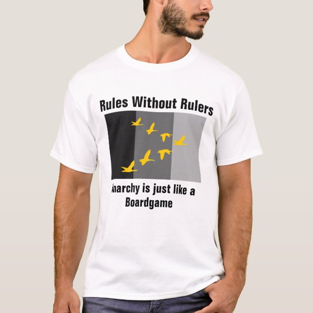 Regler utan regler t shirt (Framsida)