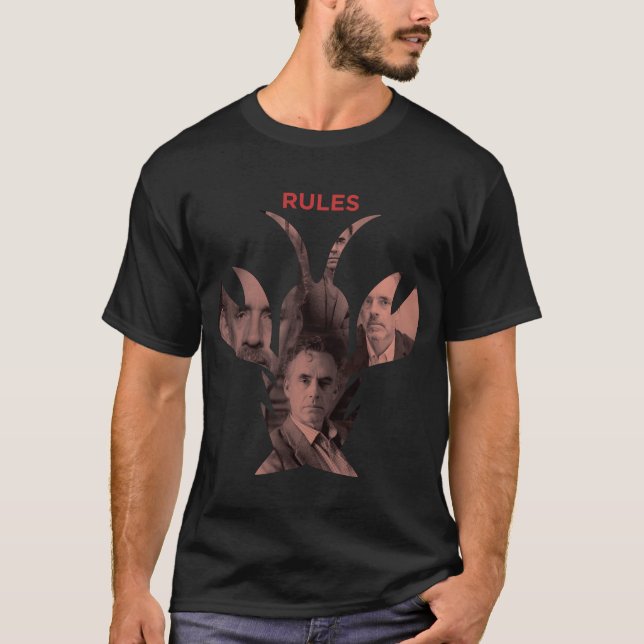 Regler vid Jordanien B. Peterson T Shirt (Framsida)