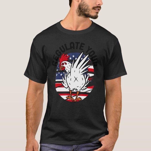Reglera dina yngsta reproducerande Höger, feminist T Shirt (Framsida)