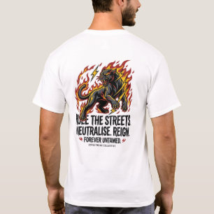 Reglera gatorna Panther T-Shirt – Äg Natten