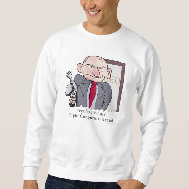 Reglera vad? CEO Shirt Lång Ärmad Tröja (Framsida)