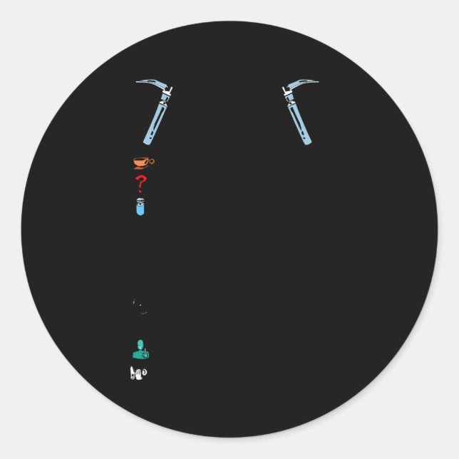 Reglerna Anestesi Runt Klistermärke (Framsida)