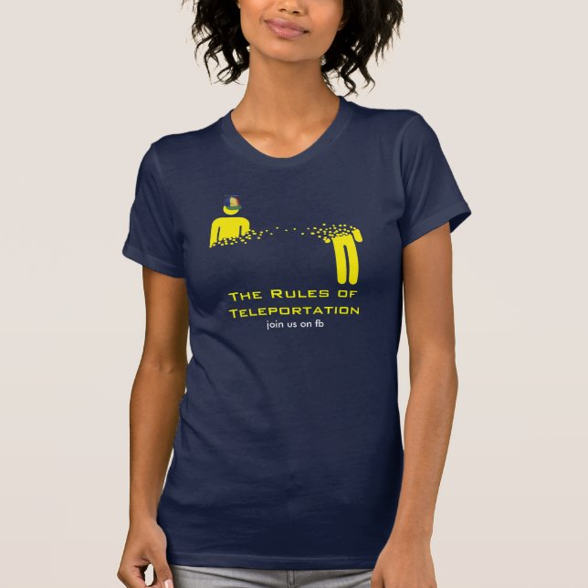 Reglerna Teleportation Tee (Framsida)