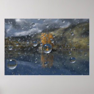 Regn i Glen-utskrift Poster