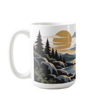 Regn Kommer In | Modern Natur Mugg
