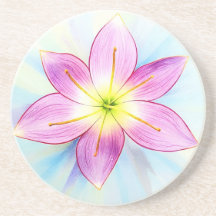 Regn Lilja sandstens coaster