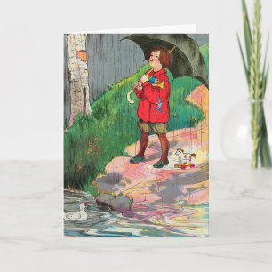 Regn, regn, gå bort - Mamma Majas ramsor Kort