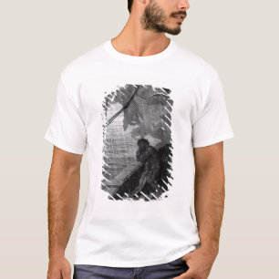 Regna börjar till nedgången tee shirt