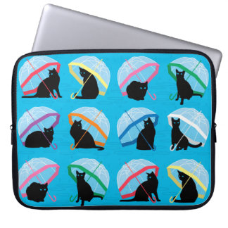 Regna katt laptop sleeve 15" för n-katter,