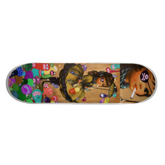 Regna monster skateboard bräda 19,5 cm