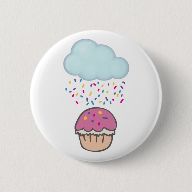Regnar strössel på Cupcake Knapp (Framsida)