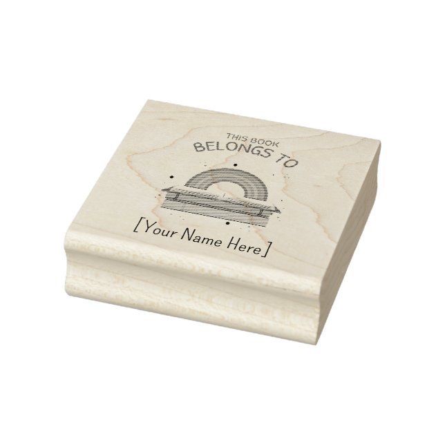 Regnbåga det här Tillhöret till bokplåtar Stämpel (Stämpel)