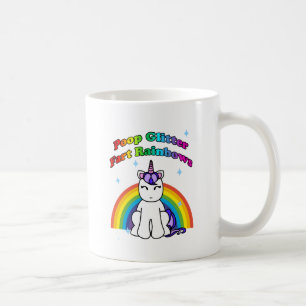 Regnbågar för Poopglitterfis Kaffemugg